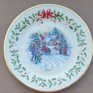 Lenox , The Annual Holiday Collection Plate 2001